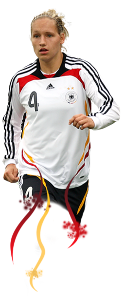 Babett Peter - Deutsche Fußballnationalmannschaft der Frauen & 1.FFC Frankfurt